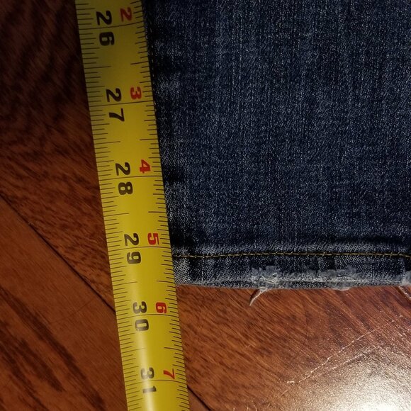 AE 32X32 Athletic skinny distressed jeans - Picture 7 of 10